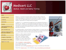 Tablet Screenshot of medicertllc.org